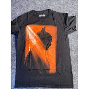 The Batman T Shirt Mens Small Black Graphic‎ Print Cotton Short Sleeve Crew Neck